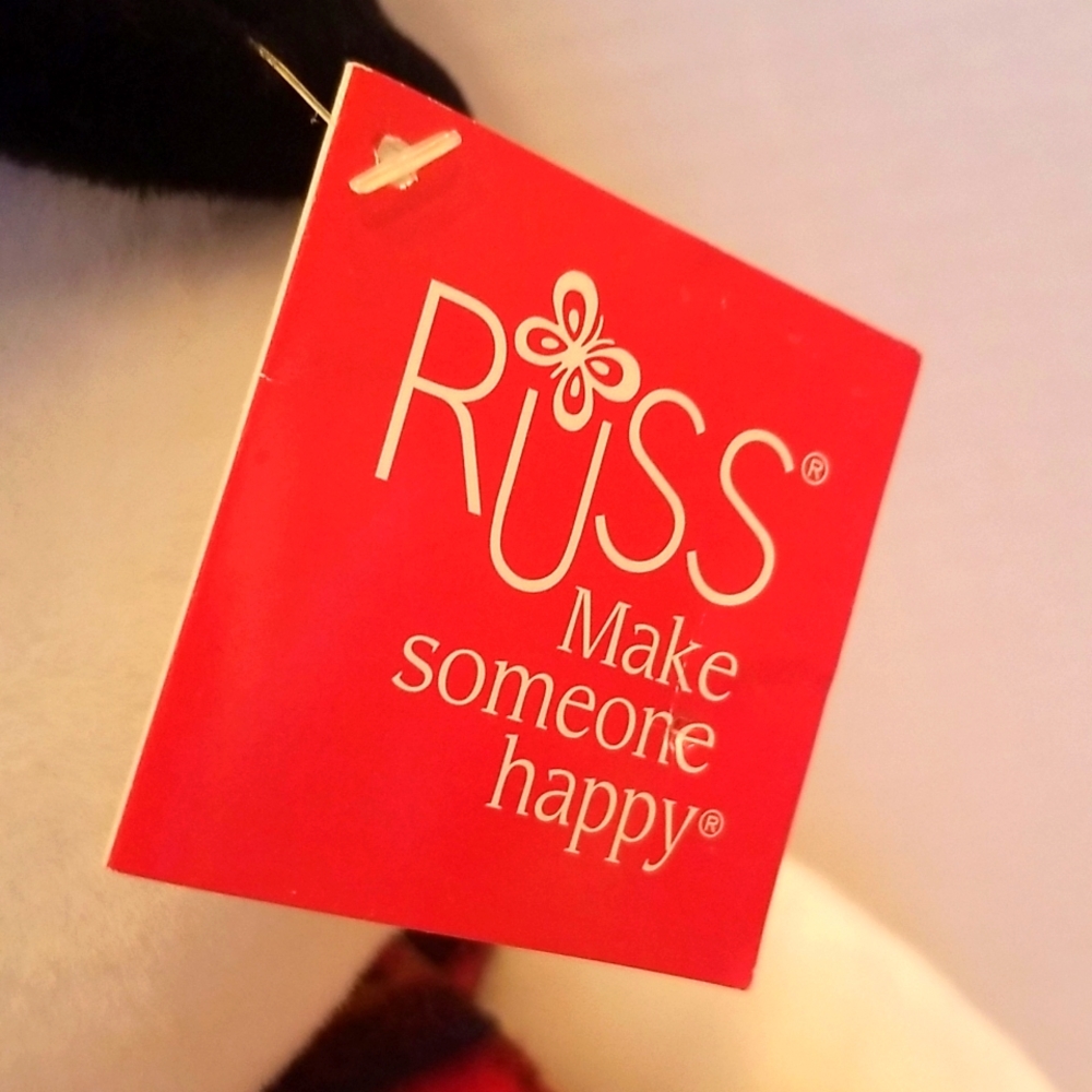 NWT Russ Snowman Plush with Top Hat and Scarf 2019 - Picture 6 of 10